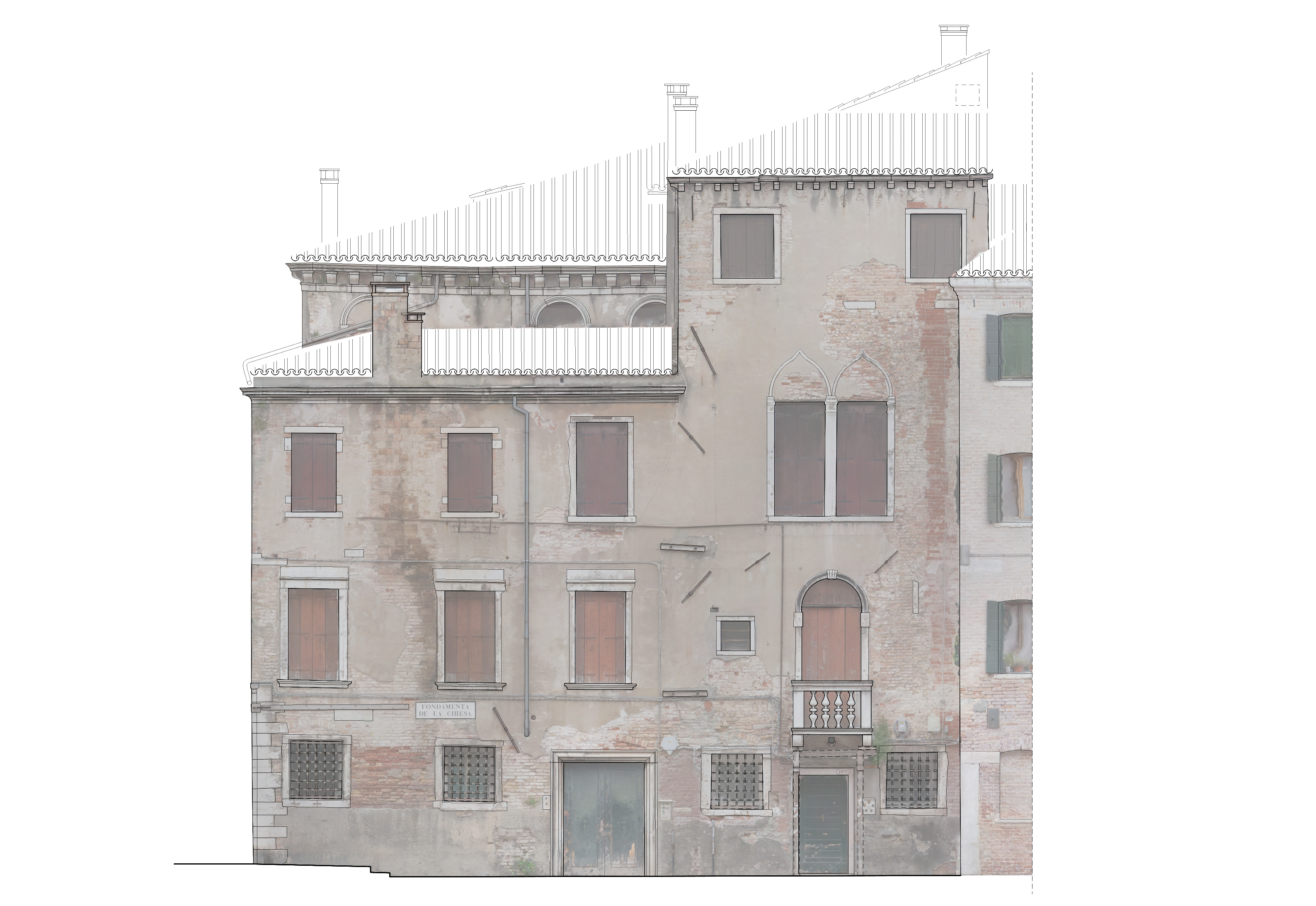 Rilievo fotogrammetrico facciata